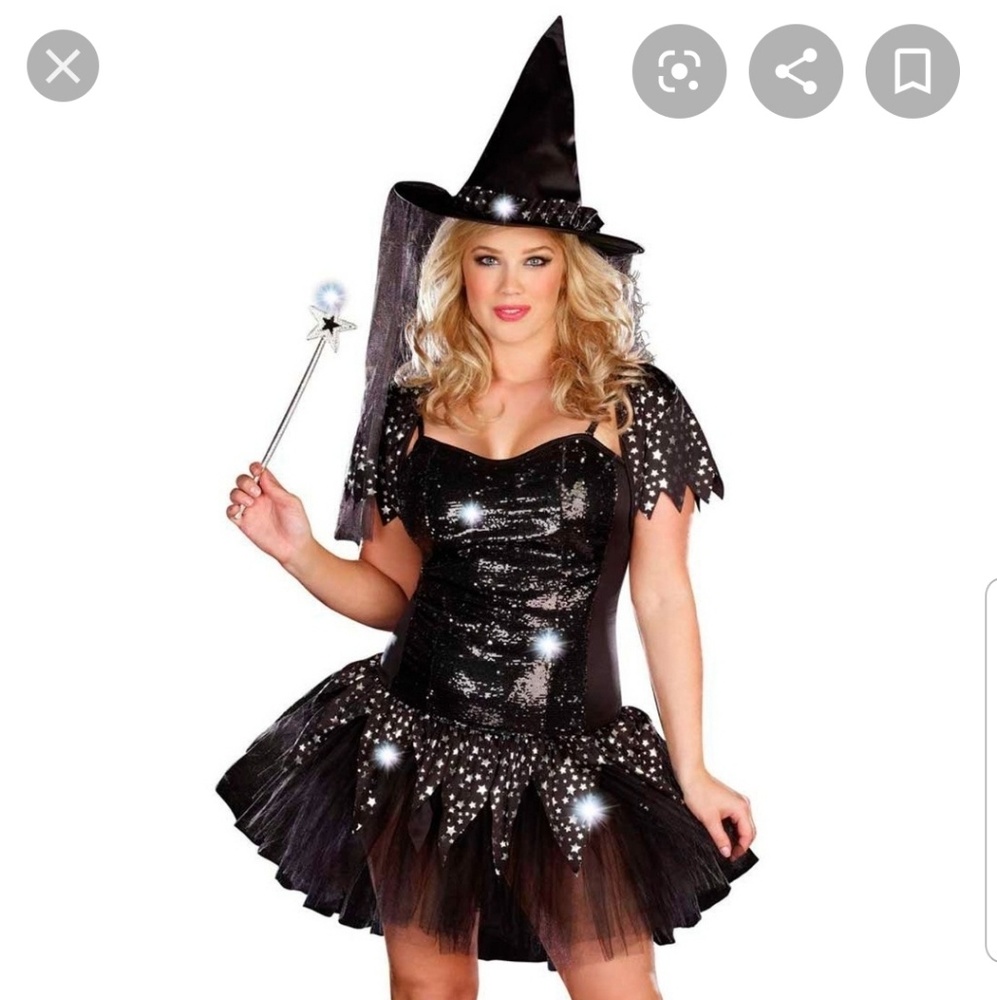 Plus size witch costume - Picture 1 of 1